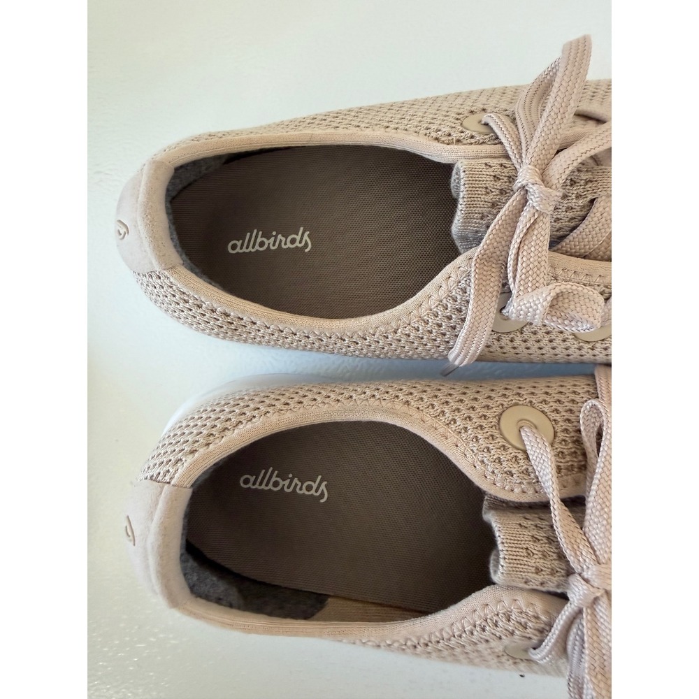 Allbirds Tree Skippers Sneakers Women's 11 Beige Tan Casual Comfort Shoes - Picture 3 of 10
